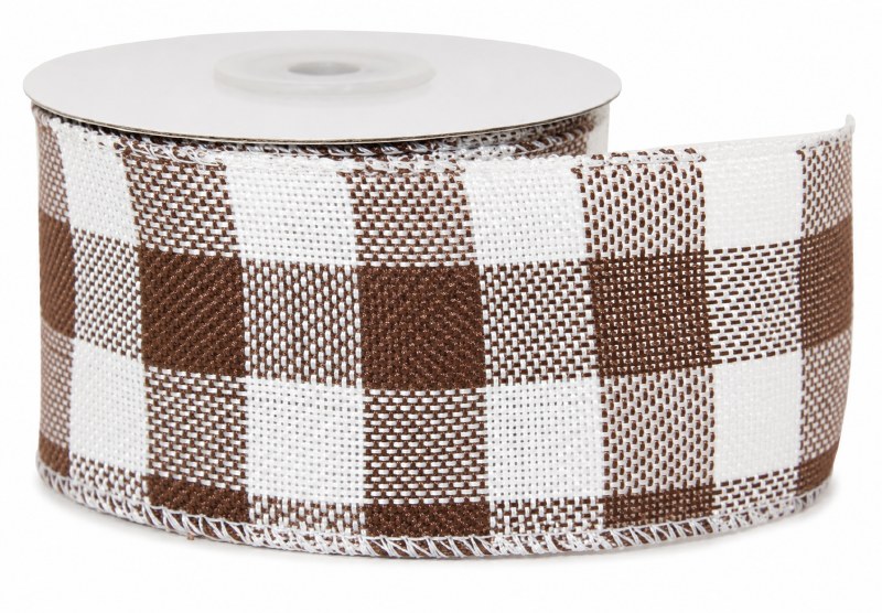 Picture of Check ribbon 6cm x 10yards